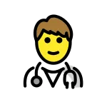 Man Health Worker SVG Icon